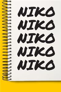 Name NIKO A beautiful personalized
