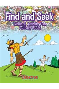 Find and Seek Biblical Activity Fun Activity Book