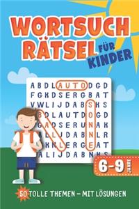 Wortsuchrätsel für Kinder
