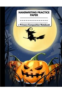 Handwriting Practice Paper Primary Composition Notebook