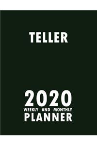 Teller 2020 Weekly and Monthly Planner