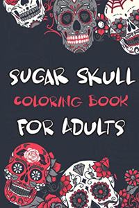 Sugar Skull Coloring Book For adults