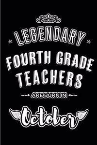 Legendary Fourth Grade Teachers are born in October