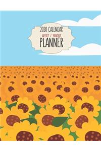 2020 Calendar Planner - Weekly / Monthly