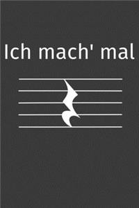 Ich mach' mal: Pause Jahres-Kalender für das Jahr 2020 im DinA-5 Format für Musikerinnen und Musiker Musik Terminplaner