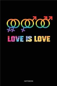 Love Is Love Notebok