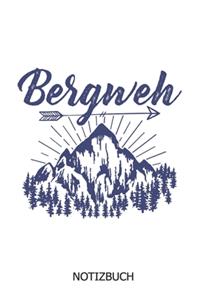 Bergweh Notizbuch
