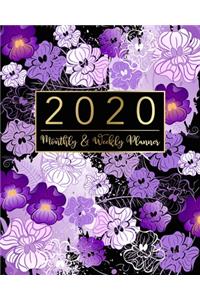 2020 Monthly & Weekly Planner