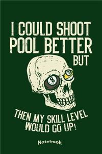 I Could Shoot Pool Better But Then My Skill Level Would Go Up