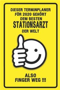 Dieser Terminplaner für 2020 gehört dem besten Stationsarzt der Welt - also Finger Weg !!!