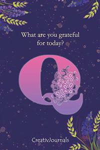 Gratitude Journal for Writers