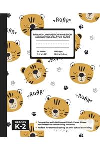 Primary Composition Notebook Handwriting Practice Paper