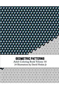 Geometric Patterns - Adult Coloring Book Vol. 10