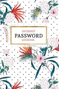 Internet Password Logbook