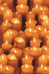 Advent Candles Leading to Christmas Season Journal