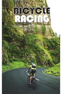 Bicycle Racing Weekly 5 x 8 Planner 2019