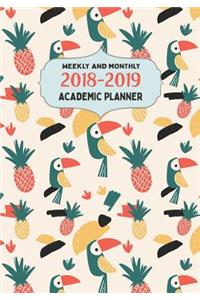 2018-2019 Academic Planner Weekly and Monthly