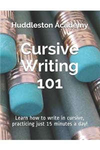Cursive Writing 101