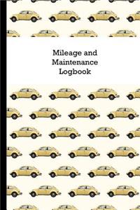 Mileage and Maintenance Logbook