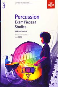 Percussion Exam Pieces & Studies, ABRSM Grade 3