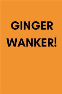 Ginger Wanker!