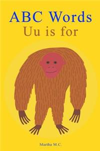 ABC Words Uu Is for