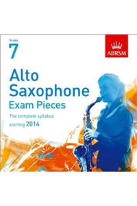 Alto Saxophone Exam Pieces 2014 2 CDs, ABRSM Grade 7
