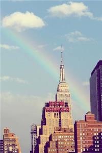 Rainbow over New York City