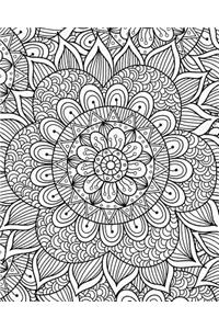 Bullet Journal Notebook Mandala Pattern 2