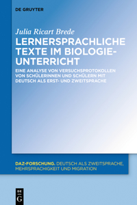 Lernersprachliche Texte Im Biologieunterricht