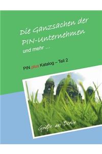 Ganzsachen der PIN-Unternehmen und mehr: PIN plus Katalog - Teil 2