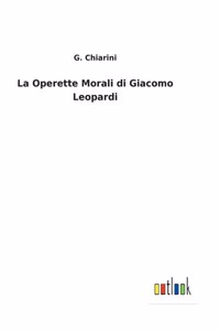 Operette Morali di Giacomo Leopardi