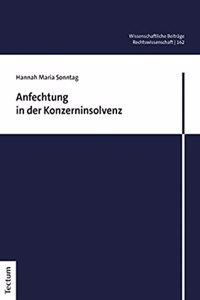 Anfechtung in Der Konzerninsolvenz
