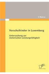 Vorschulkinder in Luxemburg