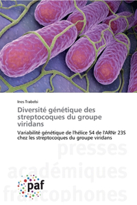 Diversité génétique des streptocoques du groupe viridans