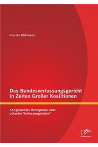 Das Bundesverfassungsgericht in Zeiten Großer Koalitionen