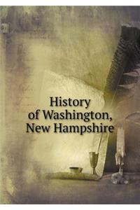 History of Washington, New Hampshire