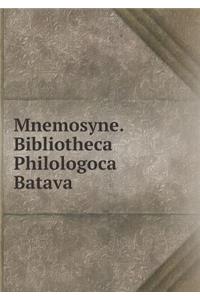 Mnemosyne. Bibliotheca Philologoca Batava