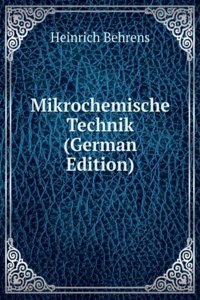 Mikrochemische Technik (German Edition)