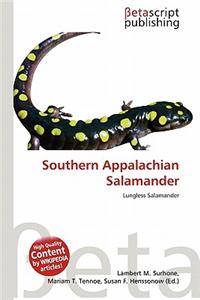 Southern Appalachian Salamander