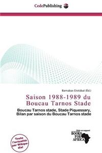 Saison 1988-1989 Du Boucau Tarnos Stade