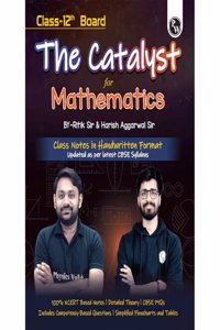 PW Class 12 Board The Catalyst For Maths Practice Qs Booklet By Ritik Sir & Harish Sir (English, Hardcover, unknown)