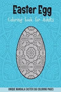 Easter Egg Coloring Book for Adults