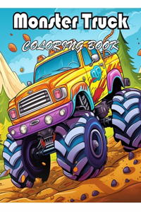 Monster Truck Coloring Book