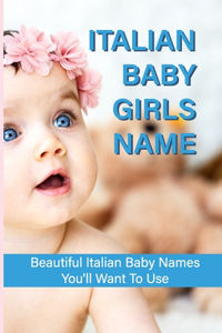 Italian Baby Girls Name