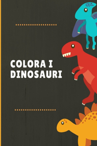 Colora i dinosauri