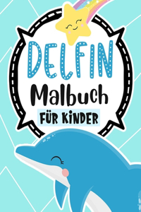 Delfin Malbuch Für Kinder