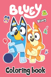 Bluey Coloring Book