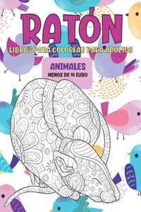 Libros para colorear para adultos - Menos de 10 euro - Animales - Ratón