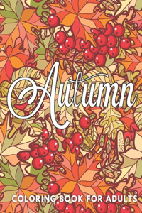 Autumn Coloring Book For Adults